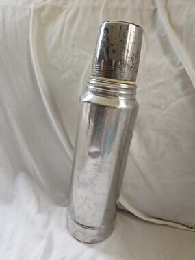 Vtg Stanley Stainless Steel Thermos Mid Century 14IN